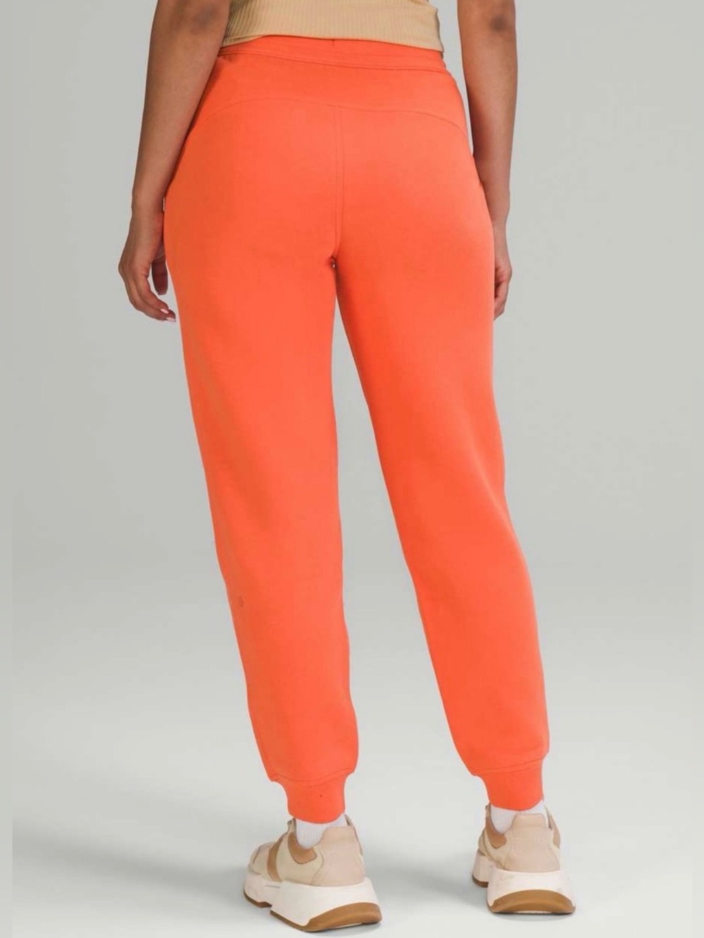 lululemon High-Rise Scuba Jogger in Warm Coral (orange) NEW WITH TAGS ATTACHED - Picture 7 of 12
